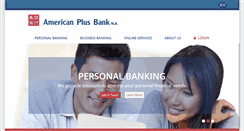 Desktop Screenshot of bankaplus.com
